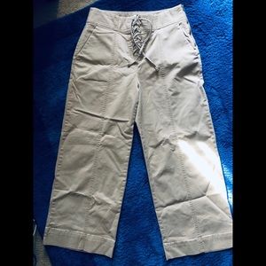 NWOT: Gap Wide Leg Khaki Pant